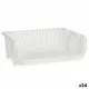 Vegetable basket Kinvara Q-SHELF-1 White polypropylene 30 x 13,5 x 38,7 cm (24 Units)