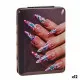 Magnifying Mirror Foldable Nails (2,5 x 8,5 x 6,2 cm) (12 Units)
