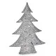 Decorative Figure Christmas Tree Metal Silver 12 x 59,5 x 48,5 cm (3 Units)