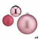 Set de Bolas de Navidad Rosa 15 x 16 x 15 cm (4 Unidades)