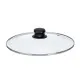 Pan lid Kinvara CN-SW1304-26CM Transparent Silver Crystal 26 cm (12 Units)