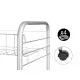Carrito Verdulero Plateado Metal Plástico 37 x 27 x 82,5 cm (4 Unidades)