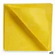 Cleaning cloths Soft Yellow 18 x 2,5 x 20 cm (12 Units)