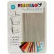 Adhesive Book Cover Transparent Plastic 30 x 53 cm (36 Units)