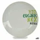 Plato Llano Organic Porcelana 24,4 x 2,6 x 24,4 cm (10 Unidades)