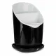 Cutlery Drainer Kinvara AP-9143 White Black Plastic 12 x 19 x 12,5 cm Dinner suit (12 Units)