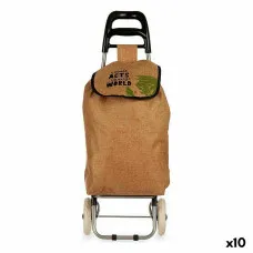 Carro de Compra Kinvara WR3050-6A Marrón 3,3 L 36 x 95 x 35 cm (10 Unidades)