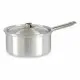 Saucepan with Lid Kinvara 100019 Silver Aluminium Ø 16 cm 1,5 L (10 Units)