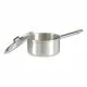 Saucepan with Lid Kinvara 100018 Silver Aluminium Ø 14 cm 1 L (10 Units)