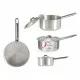 Saucepan with Lid Kinvara 100018 Silver Aluminium Ø 14 cm 1 L (10 Units)
