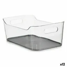 Drawer Organizer Kinvara W623318 Grey Recycled plastic 17 x 10,5 x 24,5 cm (12 Units)