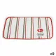 Table Mat Kinvara Bon Appetit White Red 33 x 0,3 x 48 cm (12 Units)