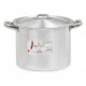 Casserole with Lid Kinvara 100034 Silver Aluminium 31 x 20 x 24 cm (6 Units)