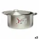 Casserole with lid Kinvara 100015 Silver 53 x 24 x 43 cm (3 Units)