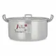 Casserole with lid Kinvara 100008 Silver 6,5 L 35 x 16 x 28 cm (6 Units)