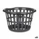 Basket Kipit 8066-A Anthracite polypropylene 27 L 40 x 25 x 40 cm (18 Units)