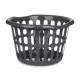 Basket Kipit 8066-A Anthracite polypropylene 27 L 40 x 25 x 40 cm (18 Units)