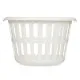 Basket Kipit 8066-W White polypropylene 27 L 40 x 25 x 40 cm (18 Units)