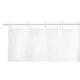 Shower Curtain Berilo SC-POLY-UD1-WHITE White Polyester 180 x 180 cm Points (12 Units)