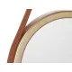 Wall mirror 1271 Brown Champagne 43 x 65 x 3 cm Rectangular (4 Units)