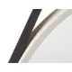 Wall mirror 1270 White Black 45 x 45 x 3 cm Circle (4 Units)