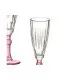 Copa de champán Vivalto PR05720ST3/BHA6 PINK Rosa Cristal 170 ml (6 Unidades)