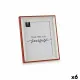 Photo frame Crystal Red White Plastic (2,5 x 31,2 x 26 cm) (6 Units)