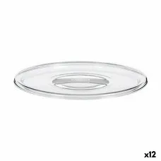 Tapa Stefanplast Tosca Transparente Plástico 19,5 x 2 x 19,5 cm (12 Unidades)