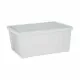 Storage Box with Lid Stefanplast Elegance White Plastic 29 x 17 x 39 cm (6 Units)