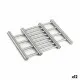 Table Mat Kinvara W6357A Silver Stainless steel 23 x 2 x 20 cm Extendable (12 Units)