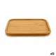 Snack tray Kinvara JWHW-3710-1 Brown Squared 25 x 1,5 x 25 cm (12 Units)