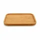 Snack tray Kinvara JWHW-3710-1 Brown Squared 25 x 1,5 x 25 cm (12 Units)