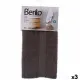 Bath towel Berilo 89671 Grey 80 % cotton 20 % Polyester 90 x 150 cm 90 x 0,5 x 150 cm (3 Units)