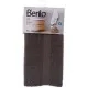 Bath towel Berilo 89671 Grey 80 % cotton 20 % Polyester 90 x 150 cm 90 x 0,5 x 150 cm (3 Units)