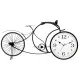 Table clock Bicycle Black Metal 95 x 50 x 12 cm