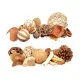 Decorative Potpourri White Brown Red 14 x 30,5 x 14 cm (6 Units)