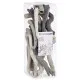Decorative Log Grey 9 x 27 x 9 cm (12 Units)