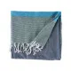 Multipurpose throw 160 x 200 cm Blue (12 Units)