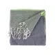 Multipurpose throw 160 x 200 cm Green (12 Units)