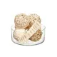 Set de Bolas Decorativas Blanco Marrón (12 Unidades)