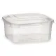 Rectangular Lunchbox with Lid Transparent polypropylene 500 ml 12,3 x 6 x 13 cm (24 Units)