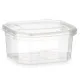 Rectangular Lunchbox with Lid Transparent polypropylene 370 ml 10,7 x 5,5 x 11,7 cm (24 Units)