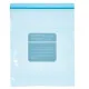 Reusable Food Bag Set Leknes 190939000479 Blue Polyethylene 3 L 25 x 30 cm ziplock (20 Units)