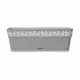 Self-watering planter Stefanplast Gaia Grey Plastic 49,5 x 17 x 19 cm (12 Units)