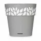 Self-watering flowerpot Stefanplast Cloe Grey Plastic 19 x 19 x 19 cm (12 Units)
