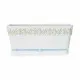 Self-watering planter Stefanplast Gaia White Plastic 13,3 x 12,3 x 29,3 cm (12 Units)