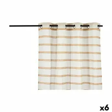 Curtain Stripes Brown 140 x 0,1 x 260 cm (6 Units)
