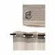 Curtain Beige Grey 140 x 0,1 x 260 cm (6 Units)