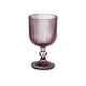 Wine glass Stripes Grey Glass 260 ml (6 Units)
