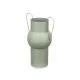 Vase Green Steel 22 x 32 x 14 cm (6 Units)